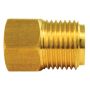 AGS BLF-24C Brass Adapter, Female(1/2-20 Inverted), Male(5/8-18 Inverted), 1/card