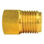 AGS BLF-25B Brass Adapter, Female(7/16-24 Inverted), Male(9/16-18 Inverted), 1/bag