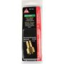 AGS BLF-33C Brass Adapter, Female(3/8-24 Inverted), Male(M12x1.0 Bubble), 1/card