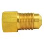 AGS BLF-36C Brass Adapter, Female(M10x1.0 Inverted), Male(M12x1.0 Bubble), 1/card
