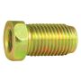 AGS BLF-38B Steel Tube Nut, 3/16 (3/8-24 Bubble), 1/bag