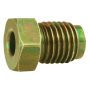 AGS BLF-52C-5 Steel Tube Nut, 6mm (M12x1.5 Bubble), 5/card