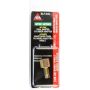 AGS BLF-54C Steel Adapter, Female(3/8-24 Bubble), Male(M9x1.0 Inverted), 1/card