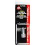 AGS BLF-55C Steel Adapter, Female(3/8-24 Bubble), Male(7/16-20 Bubble), 1/card