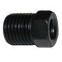 AGS BLPF-12 Steel Tube Nut, Black Oxide Coated, 3/16 (3/8-24 Inverted), 10/bag, NiCopp