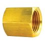 AGS BLU-6B Brass Brake Line Union, 3/8 (5/8-18 Inverted), 1/bag