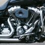 S&S Cycle 170-0597 08-16 Touring/16-17 Softail Models Stealth Air Cleaner Kit w/ Black Tribute Cover