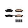 PowerStop 17-673 PowerStop - Z17 Low-Dust Ceramic Brake Pads with Hardware