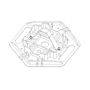 Go Rhino XG-RJ50040B Xventure Gear El Gato Base Plate - Blk