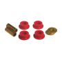 Prothane 84-87 Honda Civic/CRX Front Lower Control Arm Bushings - Red
