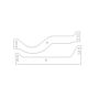 Cometic Gasket C5625-047 Cometic Chrysler LA V8 .047in Fiber Intake Rail Gasket Kit