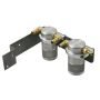 Moroso 85610 08-14 Subaru WRX Air/Oil Separator Catch Can - Small Body - Billet Aluminum