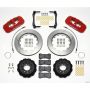 Wilwood 140-13698-R AERO4 Rear Kit 14.25in Red 2014-Up Corvette C7 w/Lines