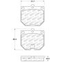 Stoptech 308.01140 Street Touring Brake Pads