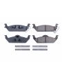 PowerStop 17-963 PowerStop - Z17 Low-Dust Ceramic Brake Pads with Hardware
