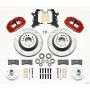 Wilwood 140-13654-R Narrow Superlite 6R Front Hub & 1PC Rtr Kit 12.88in-Red 60-68 Ford / Mercury Full Size