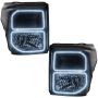 Oracle Lighting 8159-001 LED Pre-Assembled Headlights, Black, White
