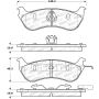 Stoptech 308.06900 Street Brake Pads