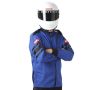 RACEQUIP RQP111023 Blue Jacket Single Layer Medium