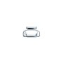 AVS 15-18 Chevy Silverado 1500 (w/Rear Camera) Tailgate Handle Cover 2pc - Chrome
