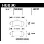 Hawk Performance HB830Z.667 Performance Ceramic Disc Brake Pad