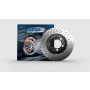 SHW 20-22 Audi e-Tron S Sportback Front Cross-Drilled Lightweight Brake Rotor