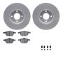 Dynamic Friction 4612-54007 Rotor Kit