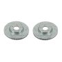 PowerStop JBR1554XPR PowerStop Evolution Performance Drilled, Slotted & Plated Brake Rotor Pair