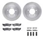 Dynamic Friction 6512-99507 Rotor Kit