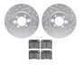 Dynamic Friction 7502-20000 Rotor Kit