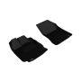 3D MAXpider 2013-2015 Toyota Venza Kagu 1st Row Floormat - Black