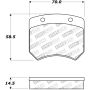 Stoptech 308.06271 Street Touring Brake Pads
