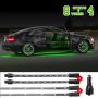 XKGLOW XK041005-G XK Glow Strip Single Color Underglow LED Accent Light Car/Truck Kit Green - 8x24In Tube + 4x8In