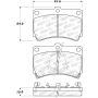 Stoptech 308.03190 Street Brake Pads
