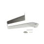 Kentrol 76-95 Jeep Wrangler YJ Tailgate Tire Stop - Polished Silver