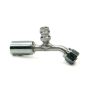 VINTAGE AIR VIN35521-VUG #6 45 Degree Beadlock O-Ring Fitting w/Port