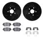 Dynamic Friction 8512-76062 Rotor Kit