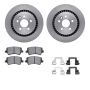 Dynamic Friction 6512-27352 Rotor Kit