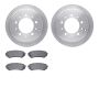 Dynamic Friction 6502-76575 Rotor Kit
