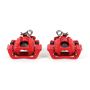 PowerStop S5262 Red Powder Coated Calipers