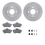 Dynamic Friction 6512-73161 Rotor Kit