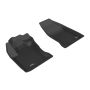 3D MAXpider 2015-2019 Fiat 500X Kagu 1st Row Floormat - Black