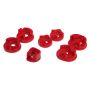 Prothane 8-1903 88-91 Honda Civic 4 Mount Kit - Red