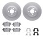 Dynamic Friction 4612-32002 Rotor Kit