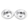 PowerStop JBR797XPR PowerStop Evolution Performance Drilled, Slotted & Plated Brake Rotor Pair