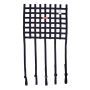 RACEQUIP RQP825005 Window Net 18inx24in w/ Strap Mounts SFI