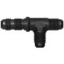AEROQUIP AERFCM5815 #3 Alum Bulkhead Run Tee Black