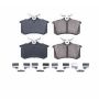PowerStop 17-340 PowerStop - Z17 Low-Dust Ceramic Brake Pads with Hardware