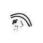 J&L 14-22 Mazda CX5 2.5L Non-turbo Driver Side 3.0 Oil Separator Kit - Black Anodized