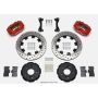 Wilwood 140-7014-DR Forged Dynalite Front Hat Kit 12.19in Drilled Red 02-06 Acura RSX-5 Lug